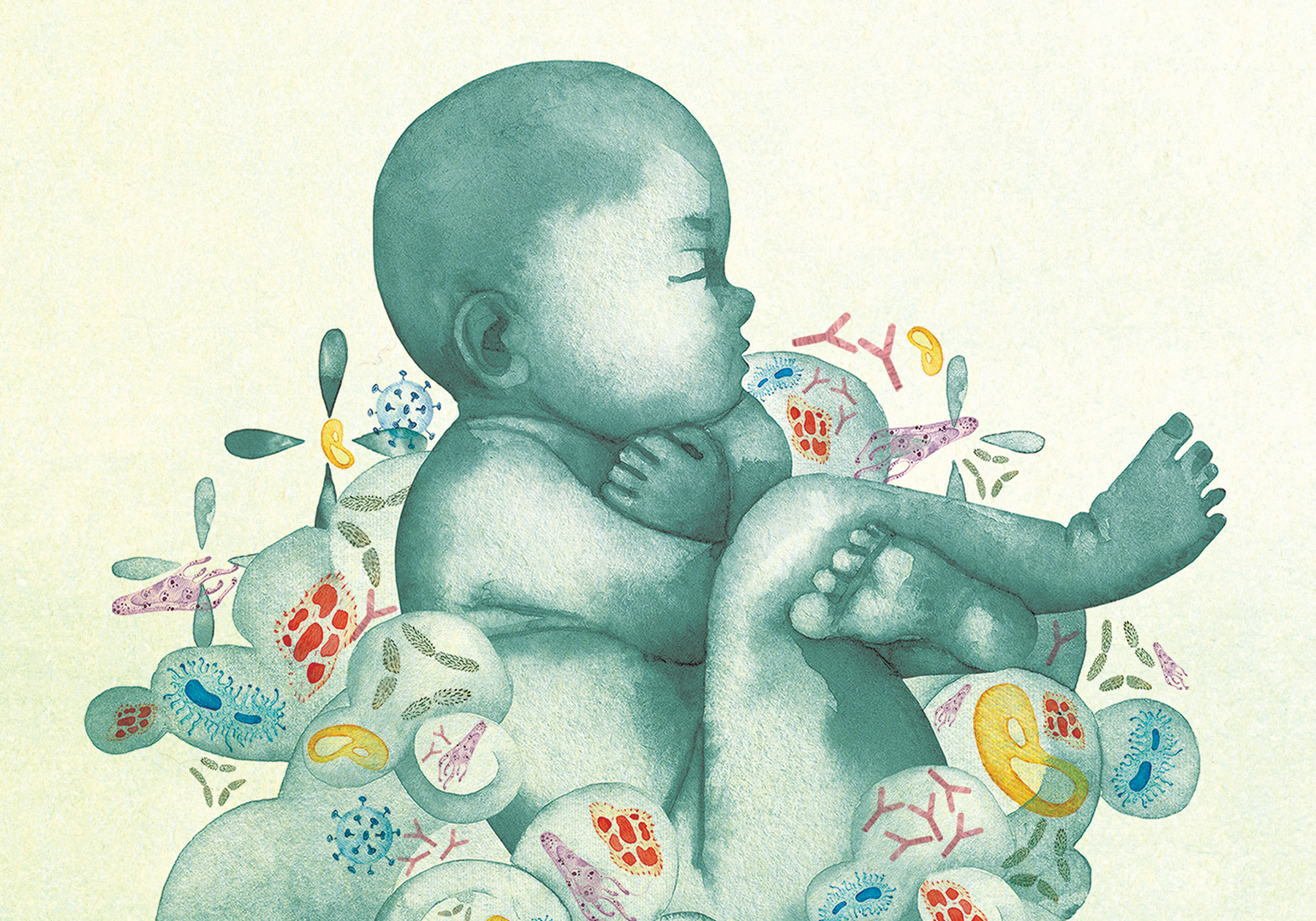 انقلاب میکروبیوم: چگونه سلامت روده بر مادران و نوزادان تأثیر می‌گذارد؟